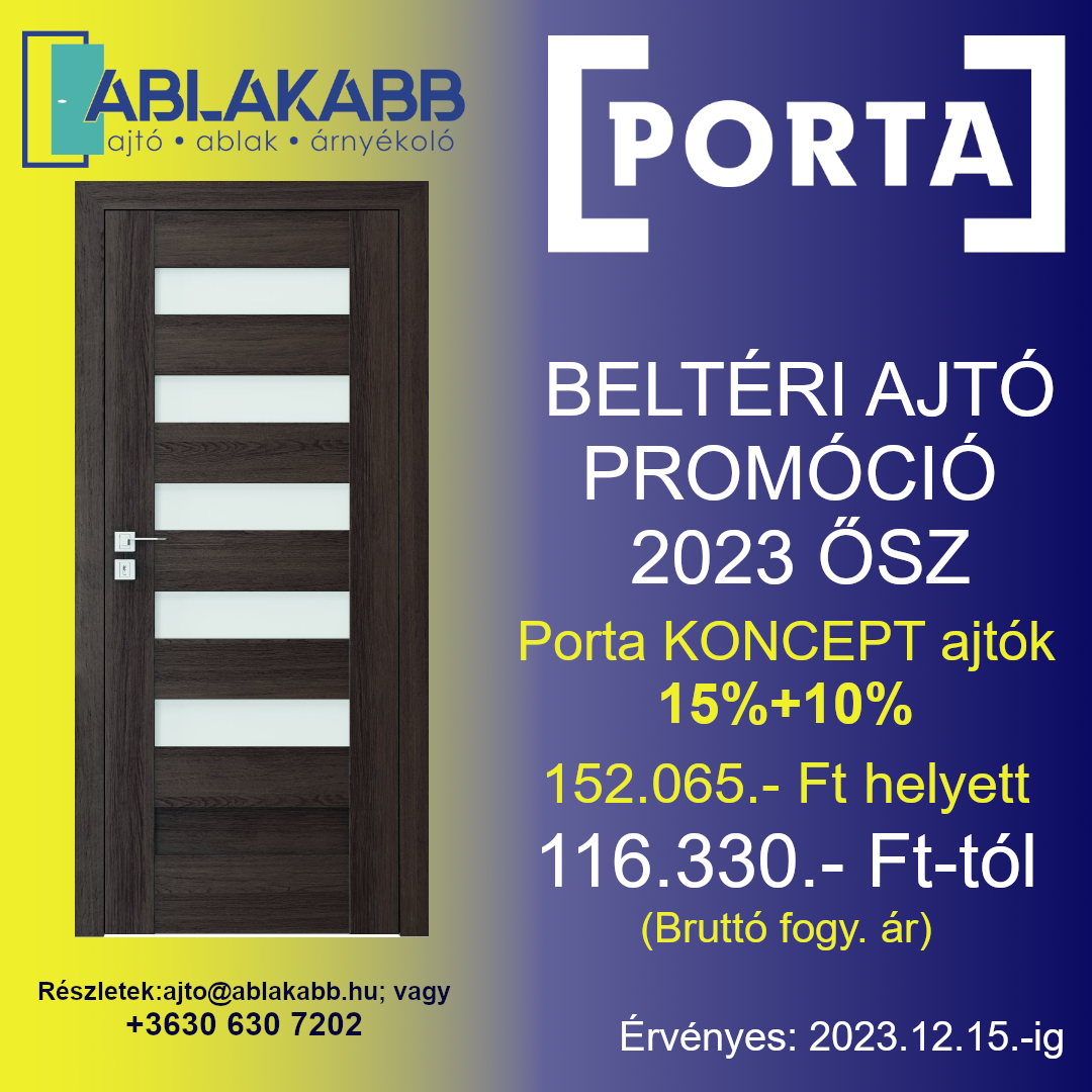 Porta KONCEPT akció